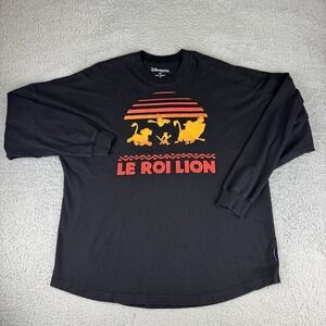 DISNEY SPIRIT JERSEY DISNEYLAND PARIS LE ROI LION The Lion King SZ XL Rare